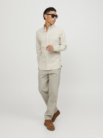 JACK & JONES Regular Hose 'JPSTKANE JJDAVE' in Beige