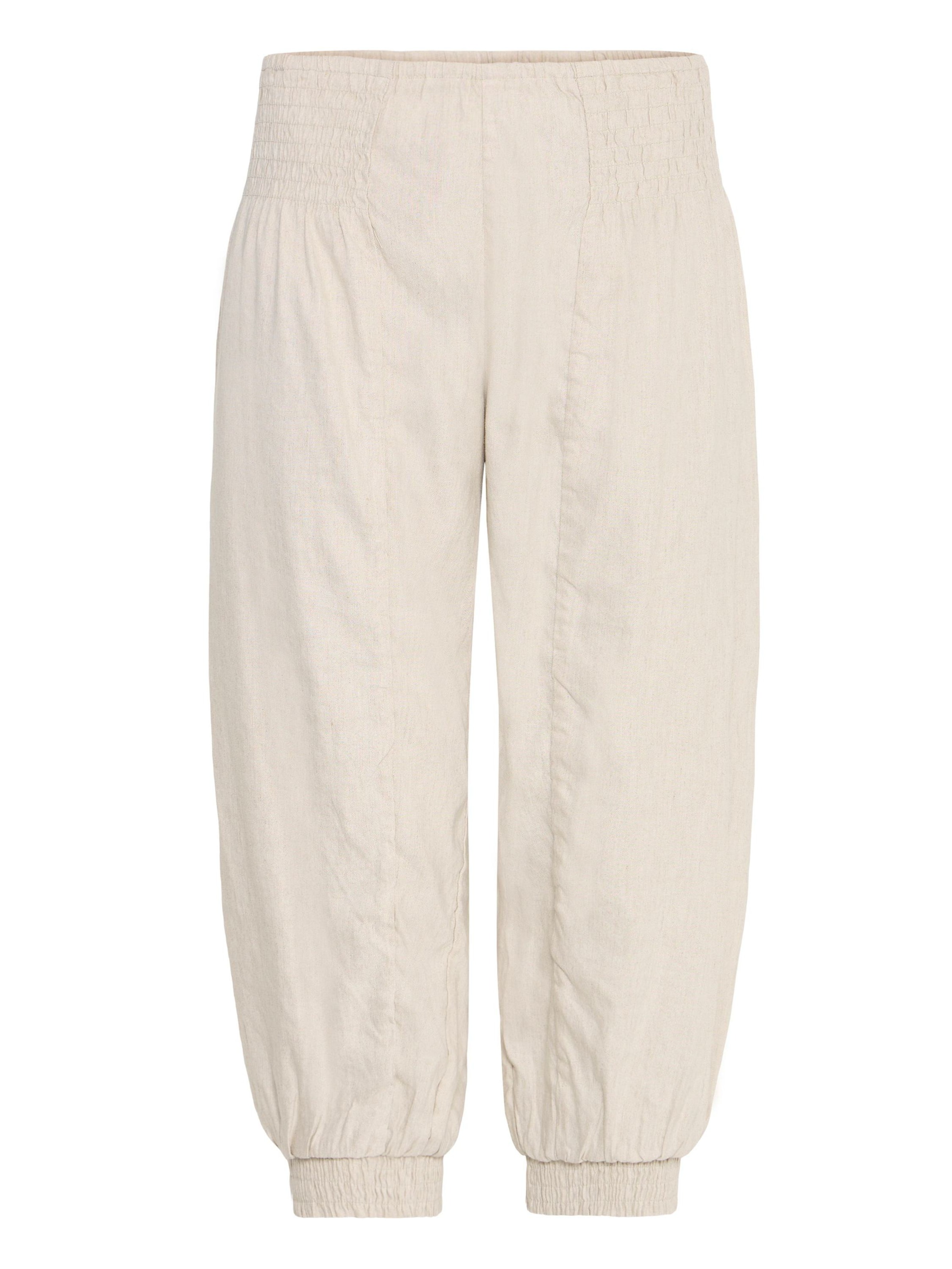 PULZ Jeans Tapered Bukser 'PZJill' i beige: forside