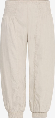 PULZ Jeans Broek 'PZJill' in Beige: voorkant