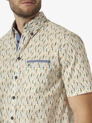 BABISTA Regular fit Button Up Shirt 'Marvio' in White