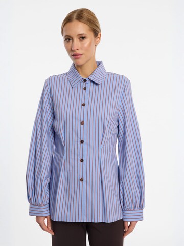 Ana Alcazar Blouse 'Enlirese' in Blue: front