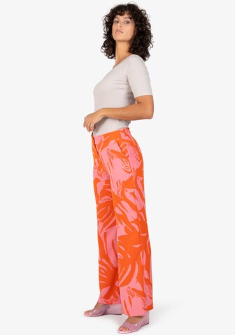 Sportalm Kitzbühel Wide Leg Hose in Orange