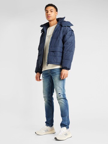 Embassy of Bricks and Logs Between-season jacket 'NONSAN' in Blue