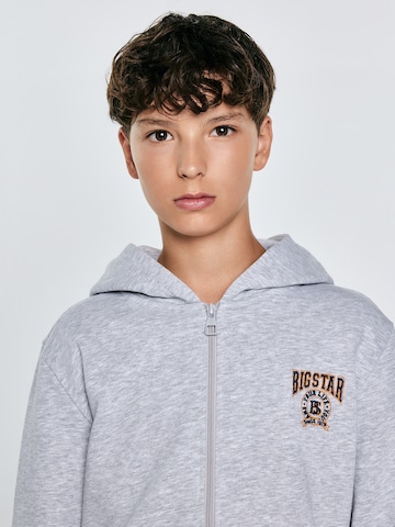 BIG STAR Sweatjacke 'ARON' in Grau