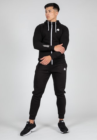 Gorilla Wear Sports sweat jacket 'Payette' in Black