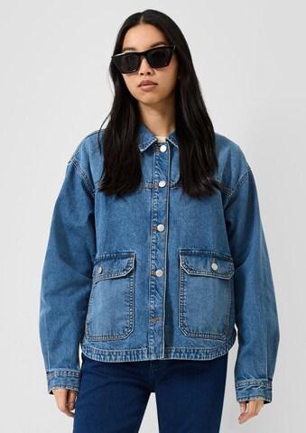 QS Tussenjas in Blauw: voorkant