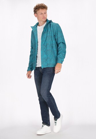 Mo ATHLSR Tussenjas in Blauw: voorkant