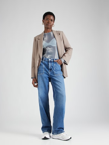 JDY Wide leg Jeans 'JDYMaya' in Blue