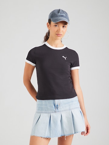 PUMA Póló 'T7' - fekete: elől