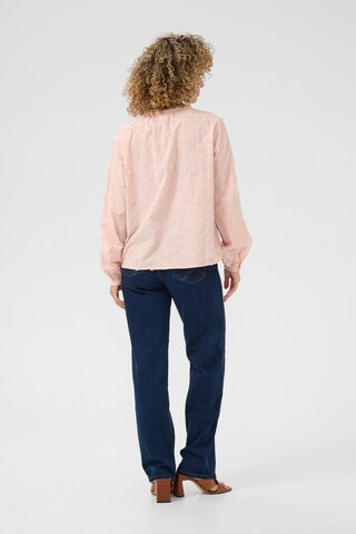 Cream Bluse 'Olivia' i pink