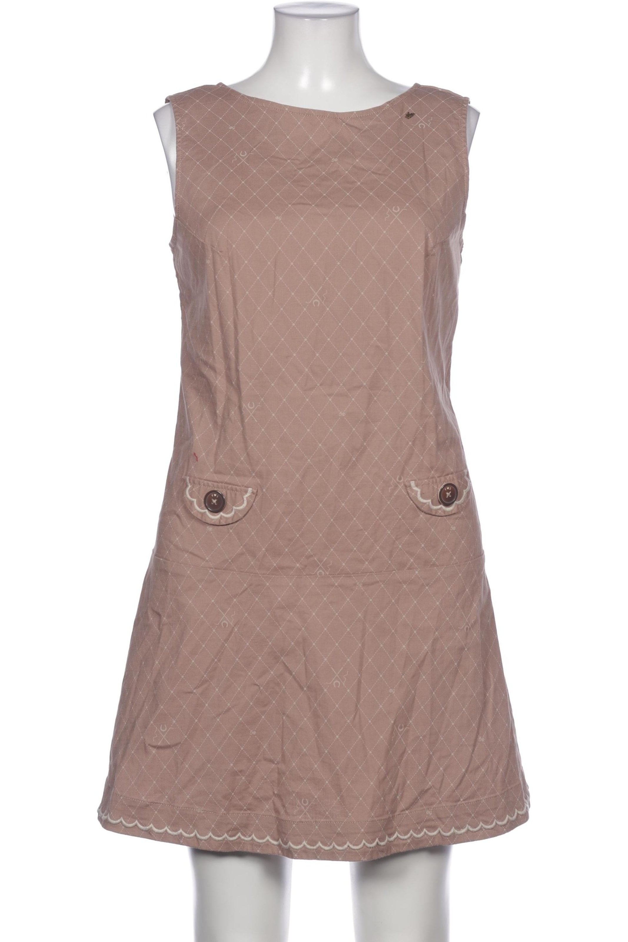 Blutsgeschwister Kleid XL in Beige: Vorderseite