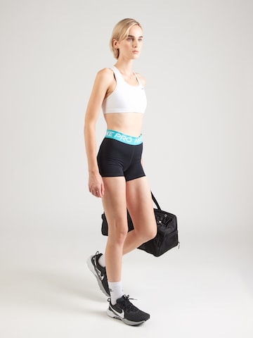 NIKE Скинни Спортивные штаны 'Pro' в Черный