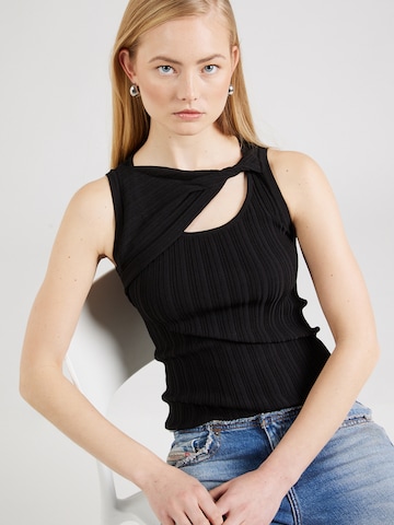 DKNY Knitted Top in Black
