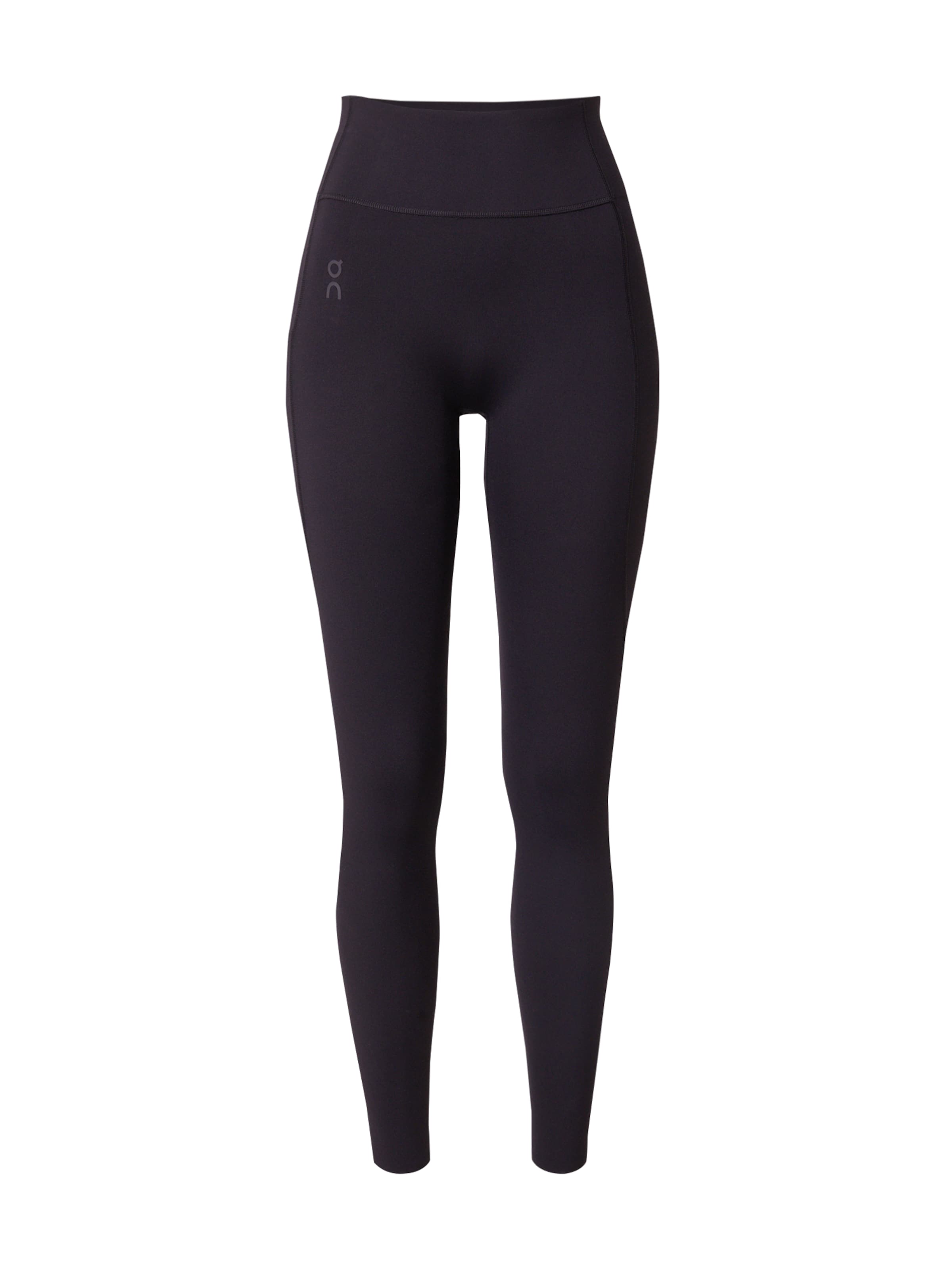 On Skinny Sports trousers 'Studio' in Black: front
