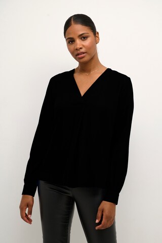 Kaffe Bluse kelly ' ' in Schwarz: Vorderseite