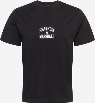 FRANKLIN & MARSHALL Shirt in Zwart: voorkant