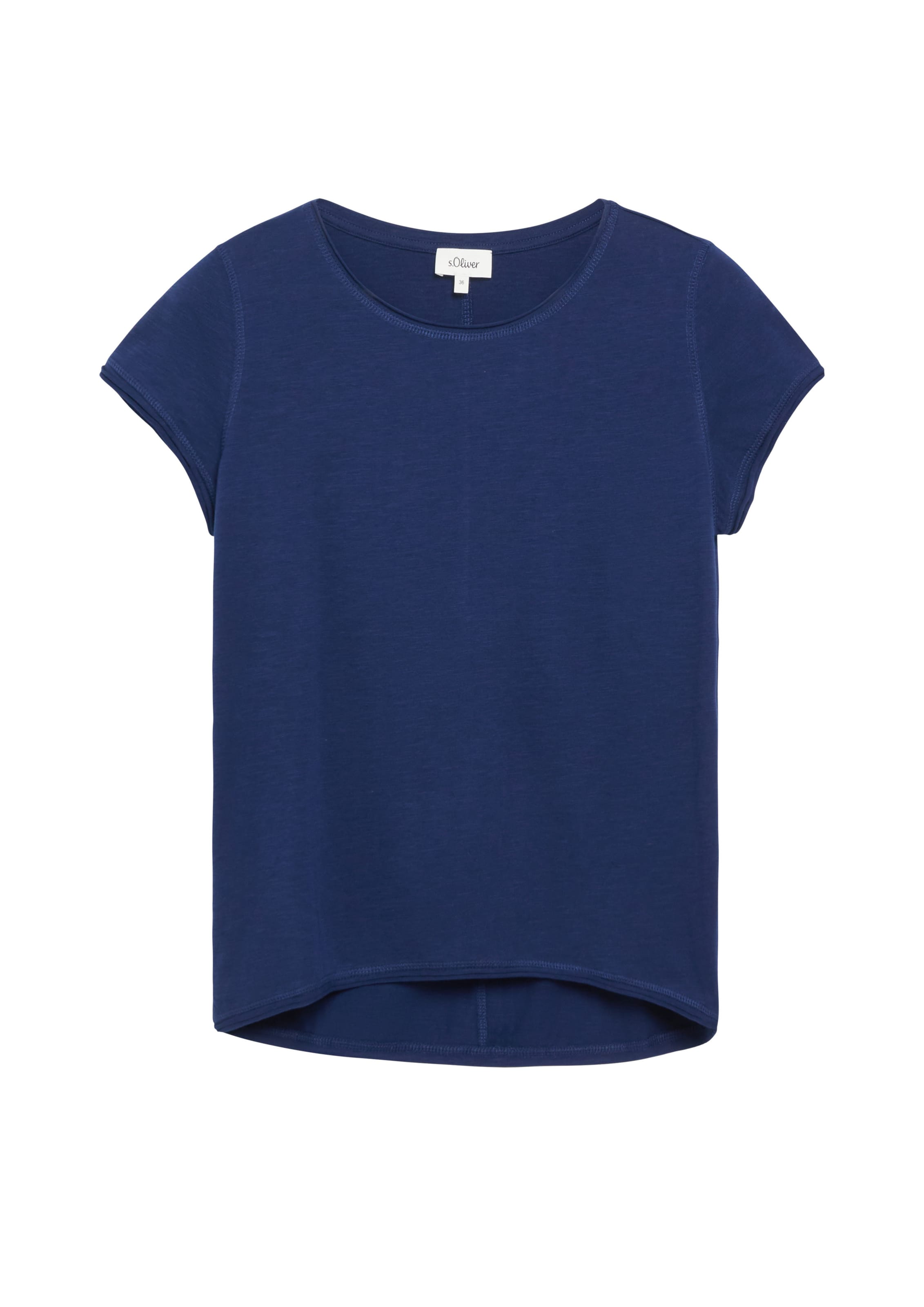 s.Oliver T-shirt en XS en bleu foncé, Vue avec produit