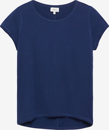 T-shirt s.Oliver en bleu : devant