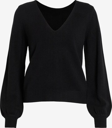 VILA Sweater 'Ril' in Black: front