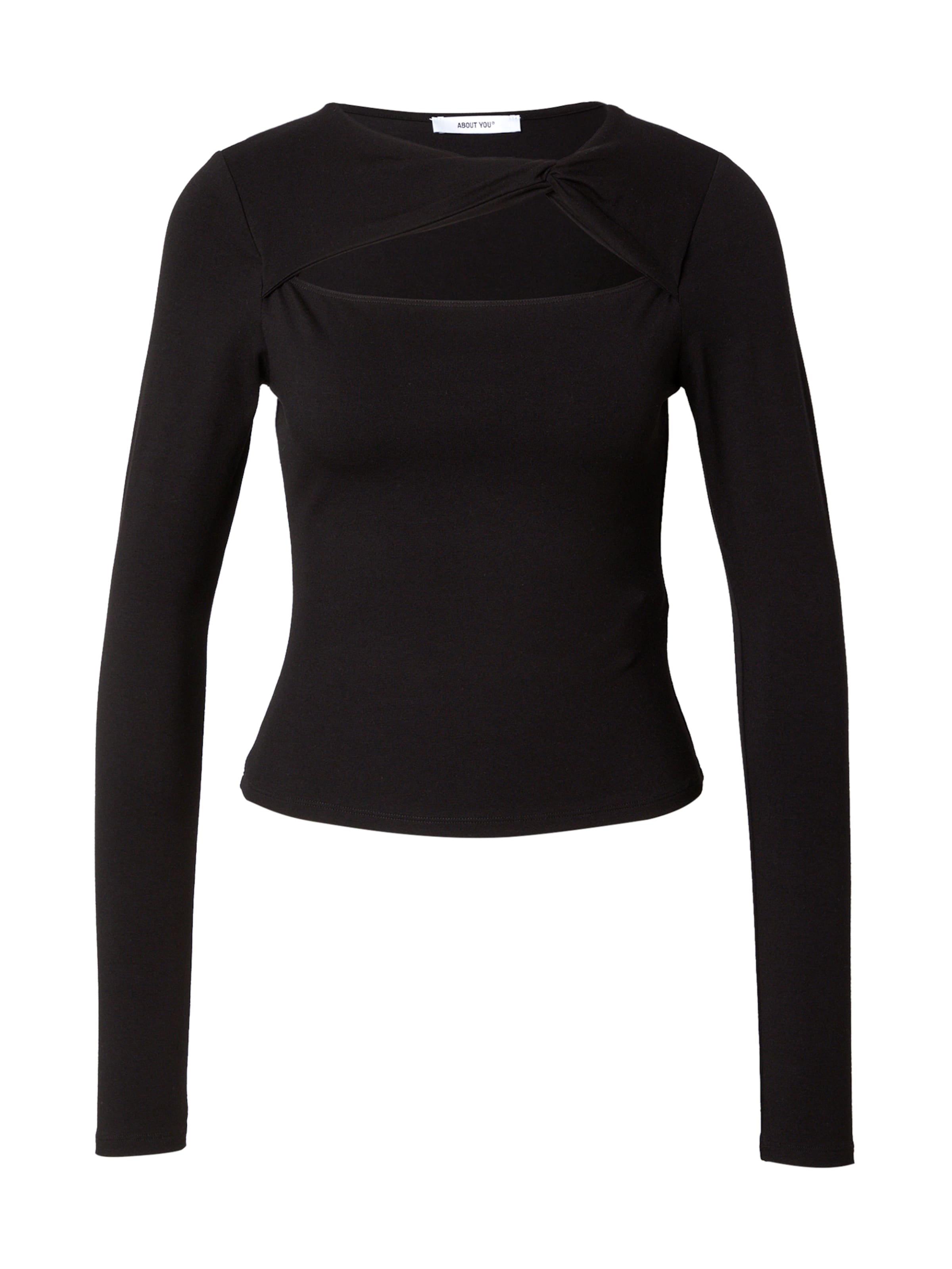 Maglietta 'Josefin' di ABOUT YOU in nero: frontale