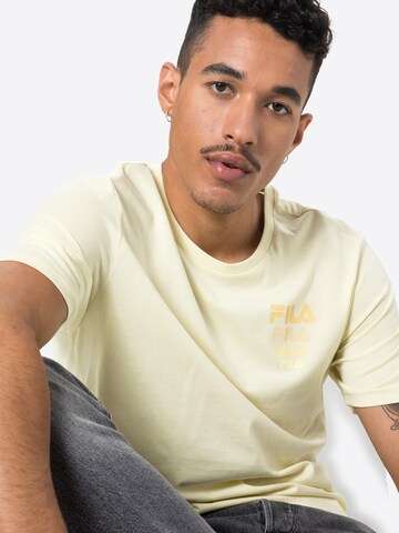 FILA Shirt 'Declan' in Yellow