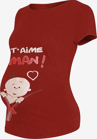 M.M.C. Shirt in Red: front