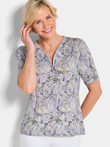 Goldner Bluse in Grün