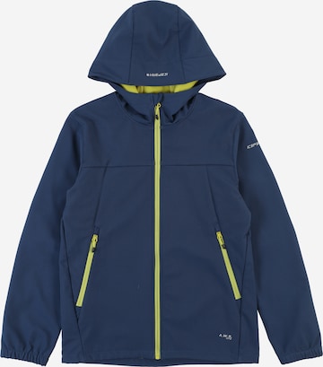 ICEPEAK Outdoorjas 'Konan' in Blauw: voorkant