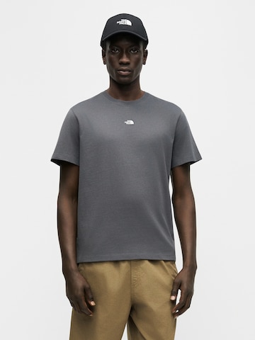 pilka THE NORTH FACE Marškinėliai 'ESSENTIAL': priekis