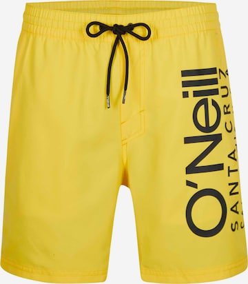 Maillot de bain O'NEILL en jaune : devant