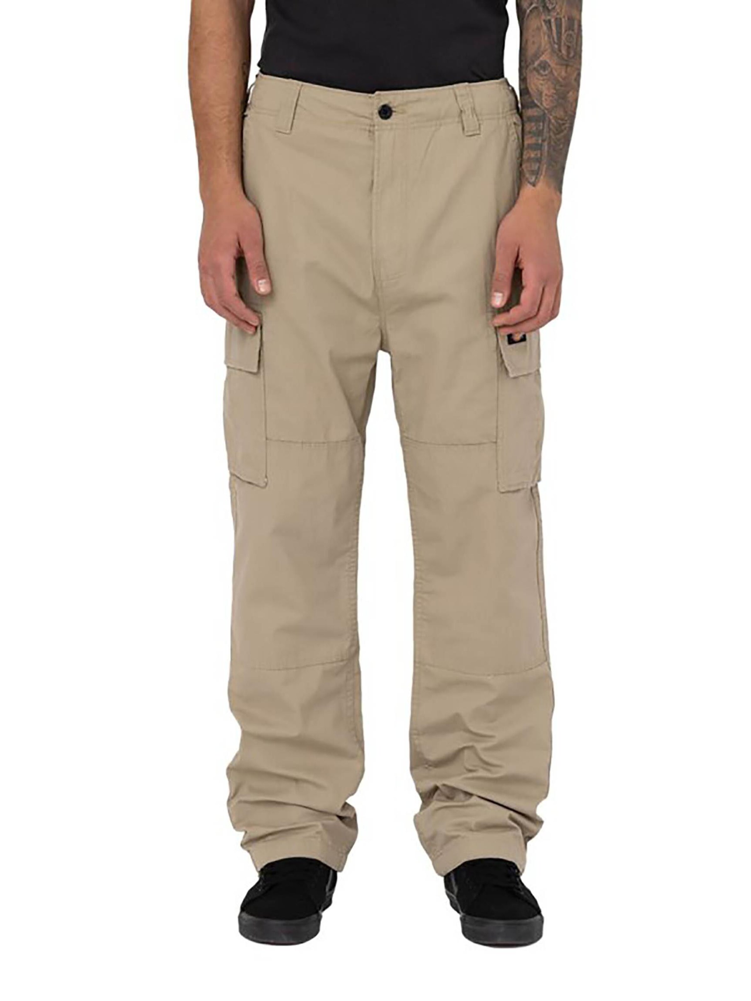 DICKIES Regular Pants 'Eagle Bend' in Green: front