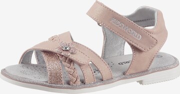 Kidsworld Sandals in Pink: front