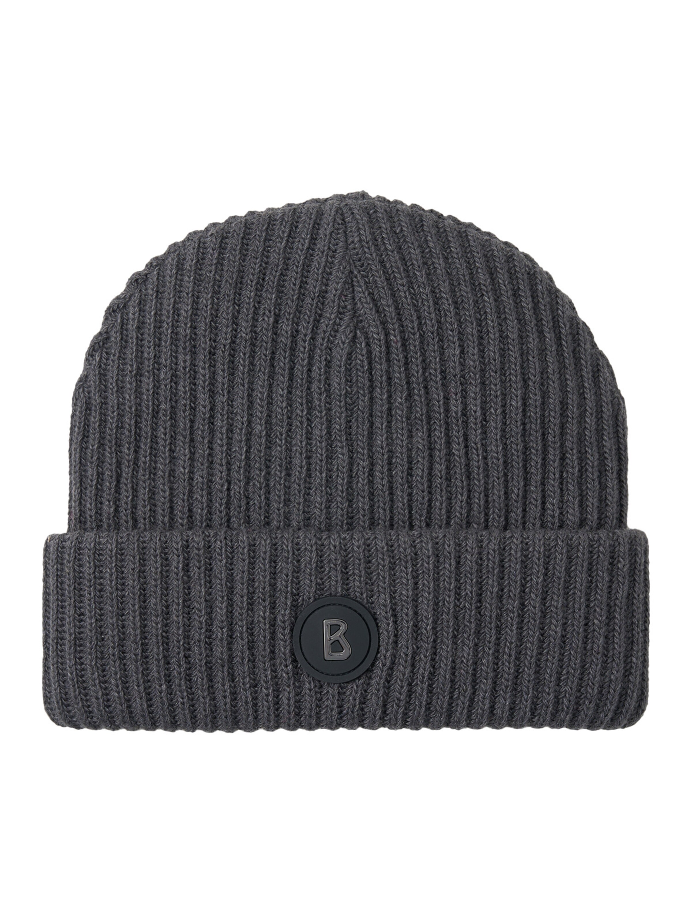 BOGNER Beanie 'Gustav' in Grey: front