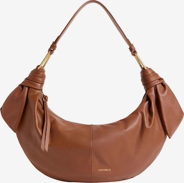 Coccinelle - Bolso de mano 'COCCINELLE Furoshiki 26 320' en marrón: frente