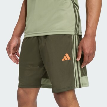 ADIDAS PERFORMANCE Regular Sports trousers 'Tiro 25 Essentials' in Green