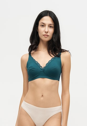 Minimizer Reggiseno 'Amourette N01' di TRIUMPH in verde: frontale