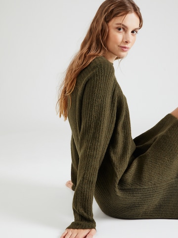 ONLY Knitted dress 'Carol' in Green