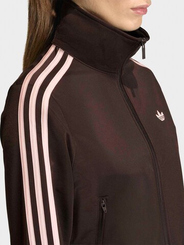 ADIDAS ORIGINALS Between-season jacket 'Firebird Classic ' in Brown