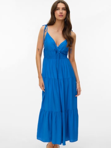 VERO MODA Summer Dress 'VMATHENA' in Blue: front