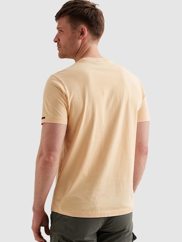 Maglietta 'T-shirt with garment-dye wash' di PME Legend in arancione