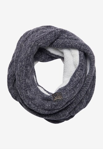 Superdry Tube Scarf in Grey: front