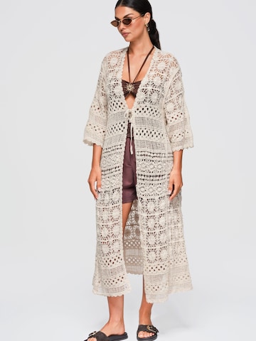 Ombre Trui in Beige: voorkant