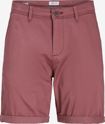 Pantalon chino 'BOWIE' JACK & JONES en rose : devant