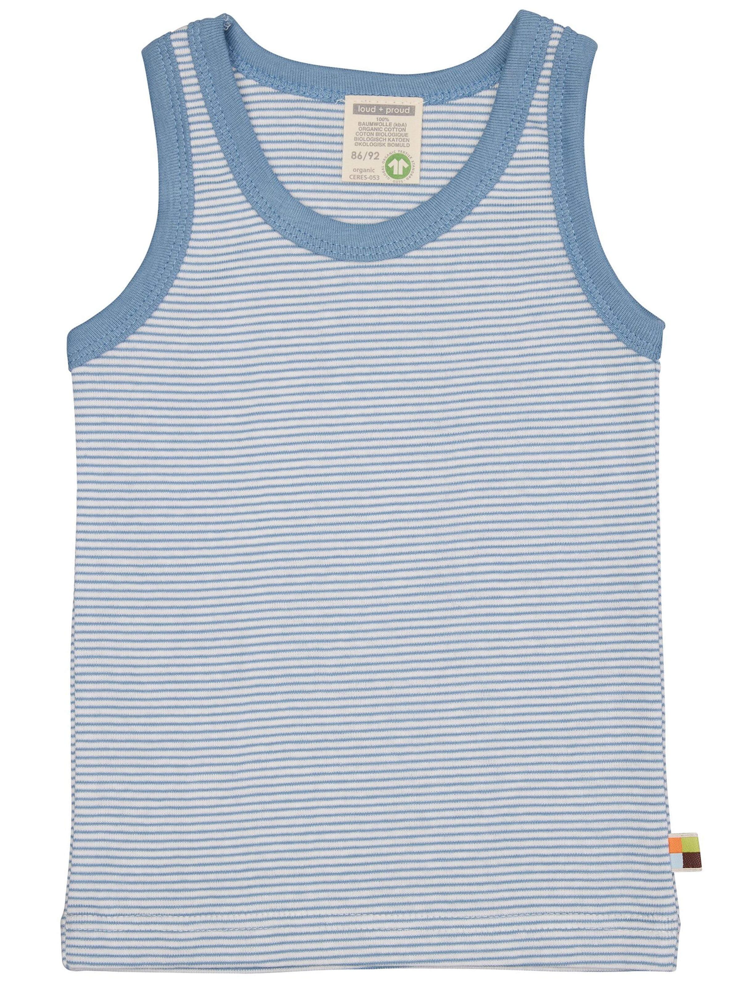 loud + proud Undershirt in Blue