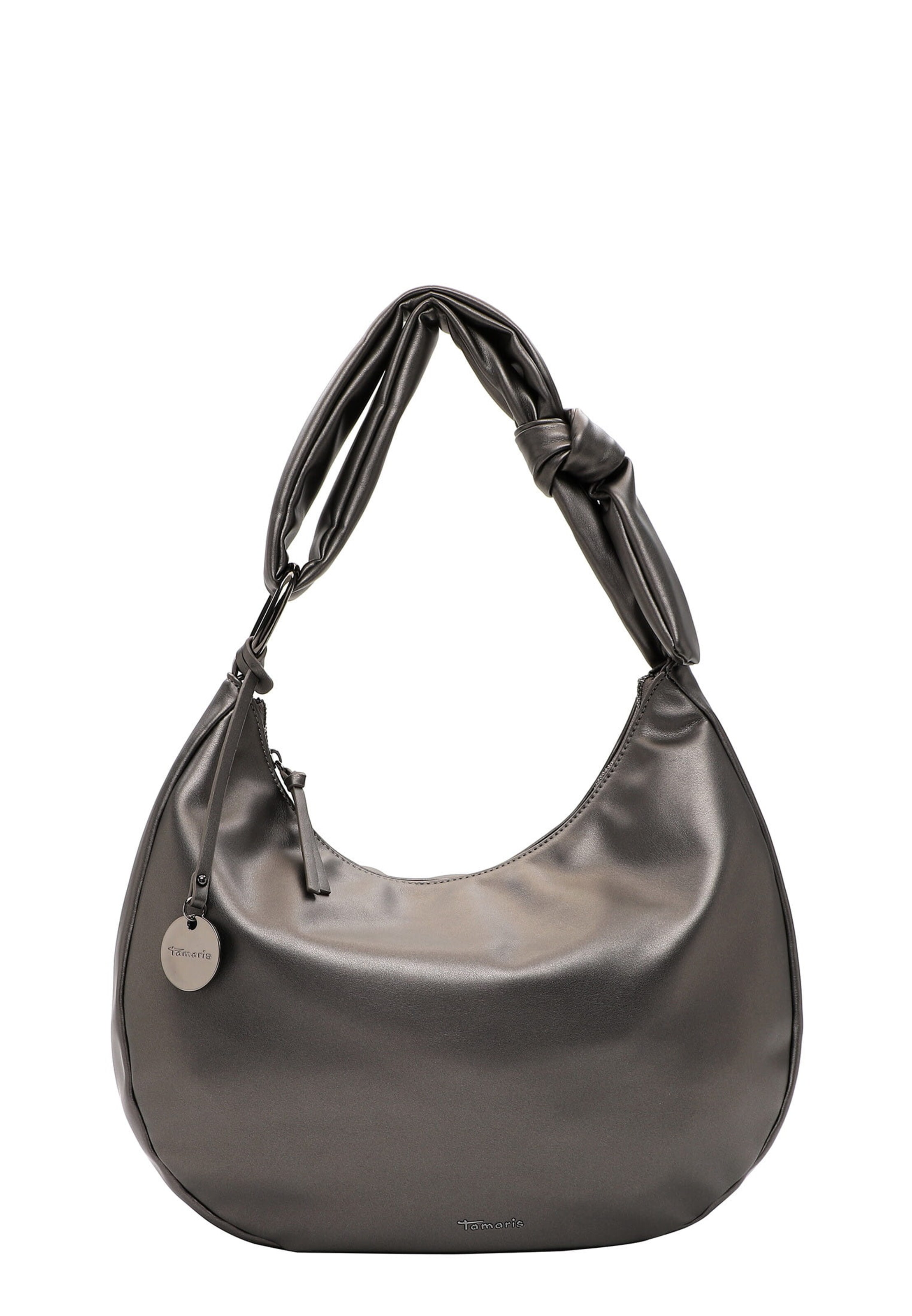 Sac bandoulière 'Christa' Tamaris en gris : devant