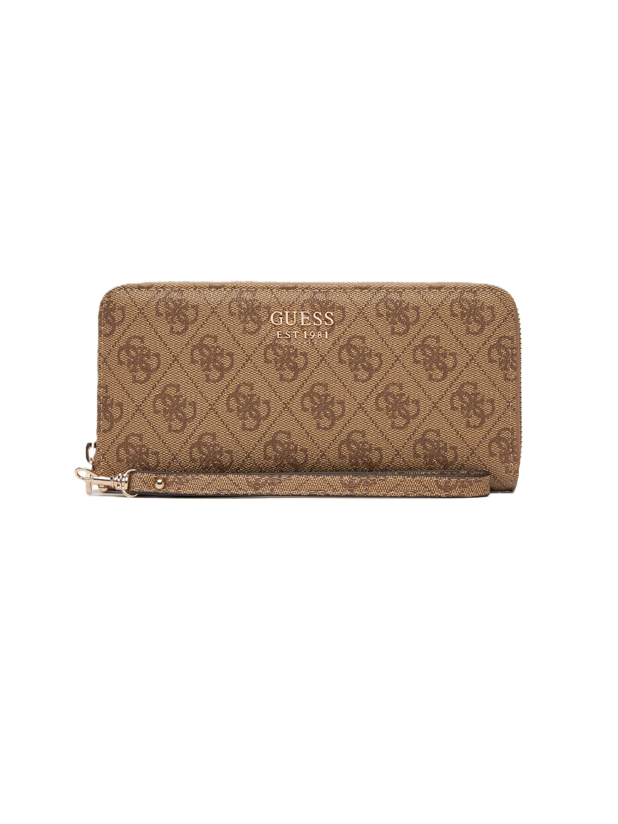 GUESS Wallet 'LG9648146' in Brown: front