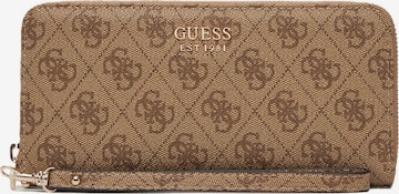 GUESS Wallet 'LG9648146' in Brown: front