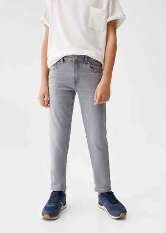 MANGO KIDS Slim fit Jeans in Grey: front