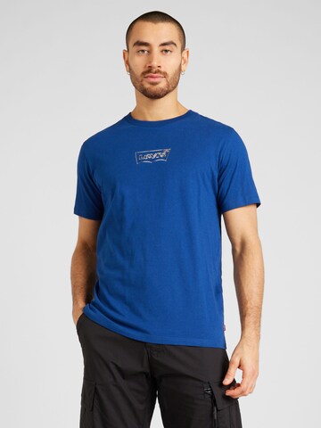 LEVI'S ® Regularen Majica | modra barva: sprednja stran