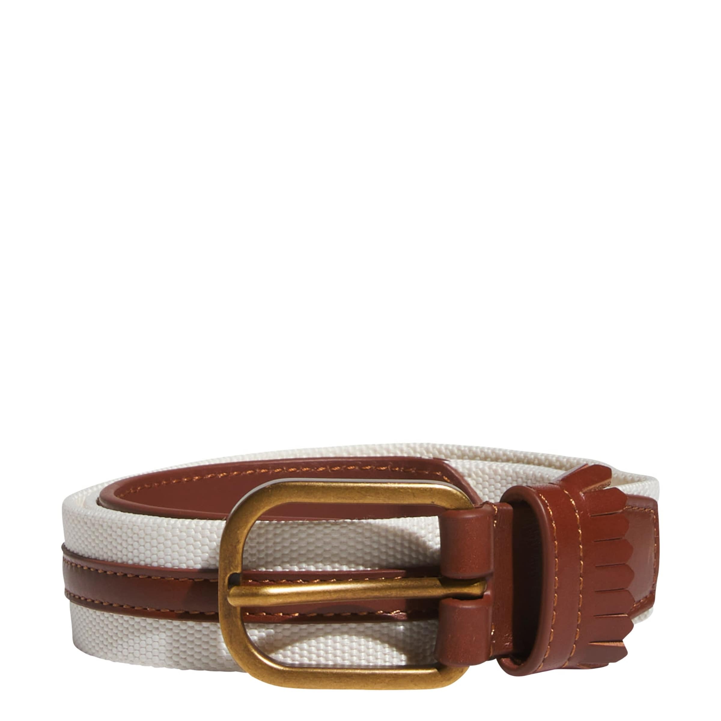 Ceinture de sport ADIDAS PERFORMANCE en blanc : devant